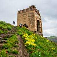Zahak Castle in East Azerbaijan
